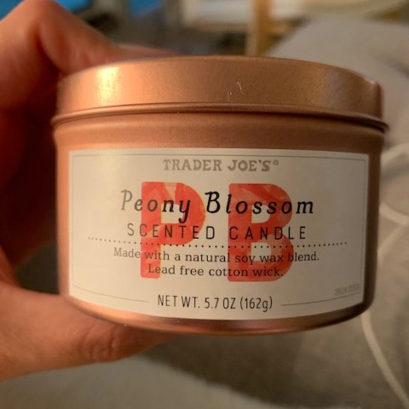 Trader Joe's Peony Blossom Candle - Picture 2 of 2